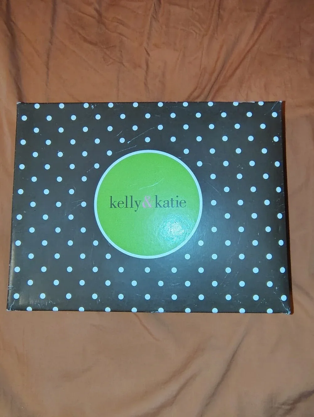 In the Original Box/ Kelly & Katie Women's Size 9 Golden Sprakle Wedges